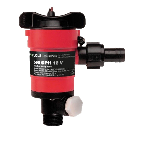 [BB32-48703] Johnson Twin Port 750 GPH 12V