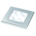 [BB2XT980580061] Hella LED Square White 12V satin chrome BB 2XT980580061