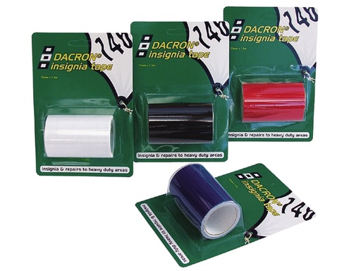 [11391006] Dacron Insign Tape weiß 75mmx1.5m
