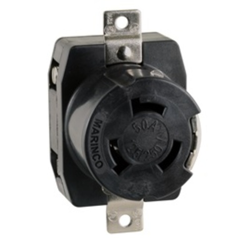 [BB6369CR] Marinco 50A 125/250V RECEPTACLE