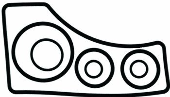 [18-2615] Antriebsflanschdichtsatz für MerCruiser Bravo Ersatzteil Sierra Marine 18-2615