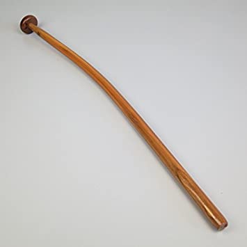 Flaggenstock Esche lackiert gebogen