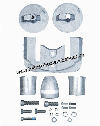 [18-6154A] Anode Kit (Aluminum) Ersatzteil Sierra Marine 18-6154A, 10165A