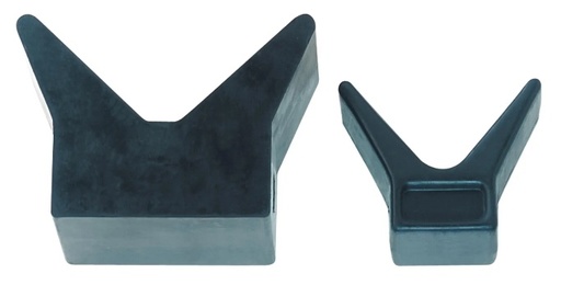 Bugpuffer aus schwarzem Gummi