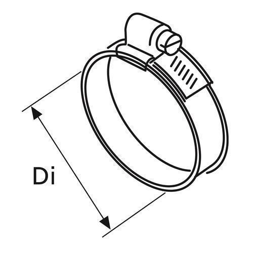 [BB9026066A] Webasto Schlauchschelle DIN 3017 60-80mm