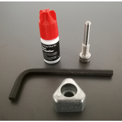 [BB1407451100] Gori Anode (dreieckig) + Bolzensicherung 28-30'