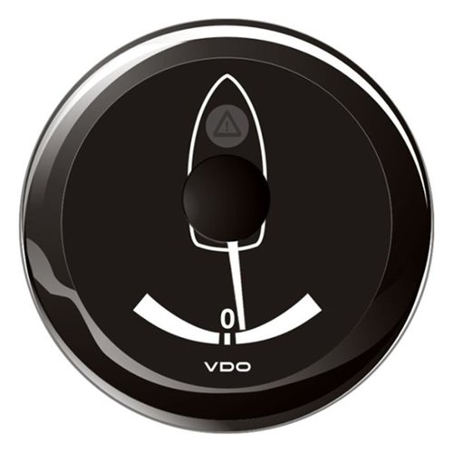 [BBA2C59514154] VDO VL Ruderwinkel Anzeige - 40°/+ 40°, schwarz