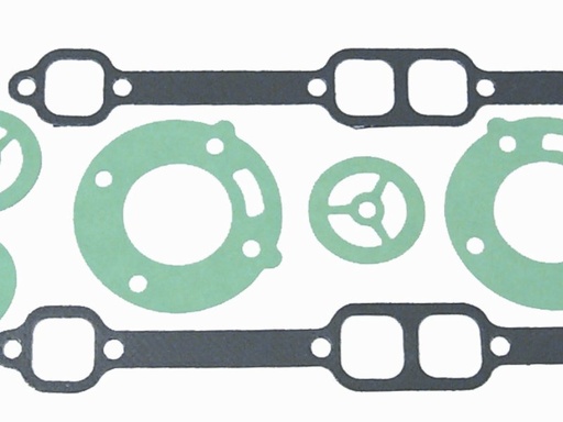 [18-0602] Abgassammler Dichtungssatz für Crusader V-8 305-350 cu.in. Ersatzteil Sierra Marine 18-0602