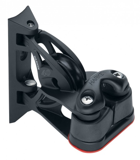 [40755] Harken 40mm Carbo Block schwenkbar mit Carbo-Cam