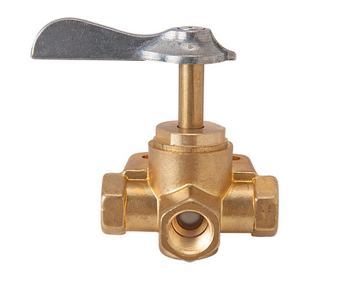 [18-1655] 3 way 1/4 Zoll FNPT Valve w/Detent Ersatzteil Sierra Marine 18-1655