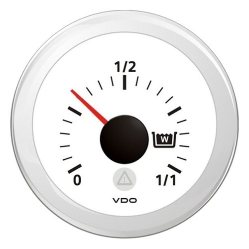 [BBA2C59512343] VDO VL Grauwasser-Anzeige 0-1/1, weiß