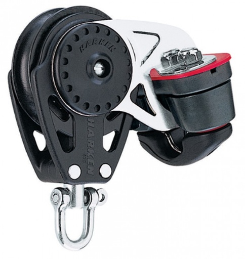 [40742] Harken 57mm Carbo Block mit Cam-Matic Curryklemme