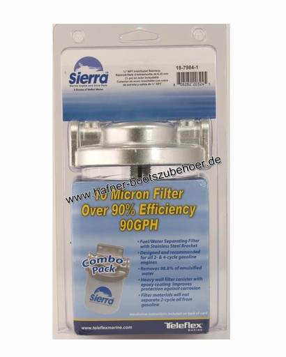 [18-7984-1] Fuel Water Separator Kit Mercury Ersatzteil Sierra Marine 18-7984-1