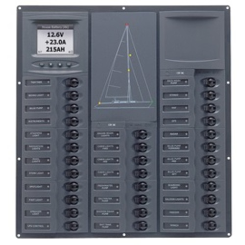 [BBNC32Y-DCSM] BEP Trennschalter-Panel Kreuzer Serie Segel Yacht
