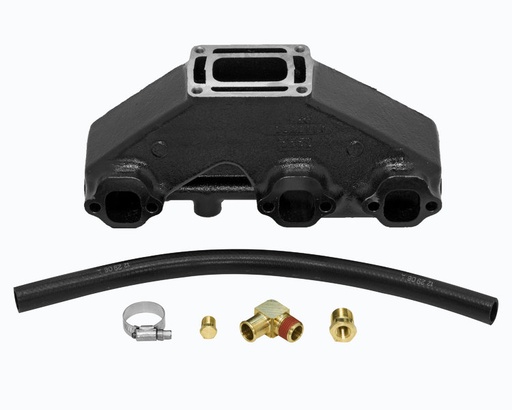 [18-1848] Auspuffsammler für OMC, Johnson, Evinrude & Volvo Penta V-6 SX Cobra Ersatzteil Sierra Marine 18-1848