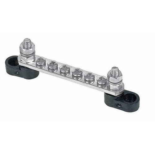 [BBBB-6W-2S] BEP Sammelschiene einzeln 6x 4mm Schraubklemme