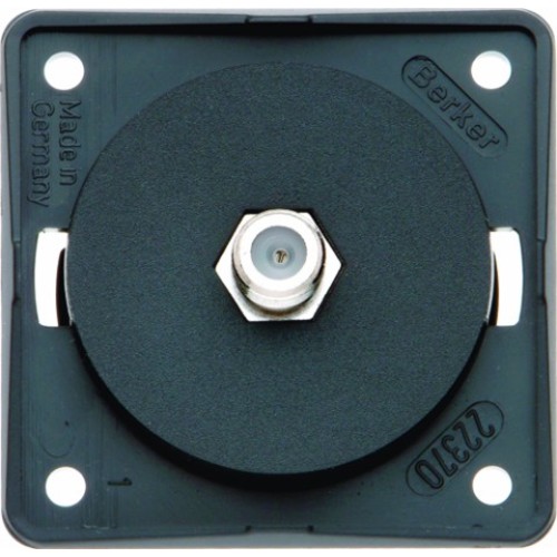 [BB609451951] Philippi  FD koax, braun Verbinderdose