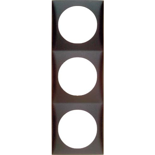[BB609181955] Philippi ADR 3 schwarz Abdeckrahmen 3-fach