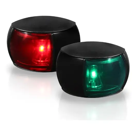 [40672-01] Hella marine NaviLED Compact Stb und Bb Set schwarz